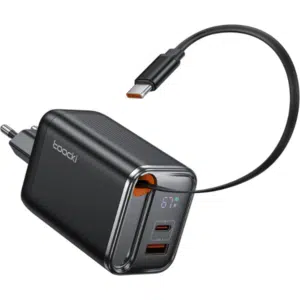 toocki USB C Ladegerät (3 Ports, GaN, 67 Watt) für 22,49 €