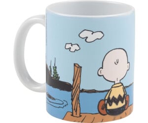 &#034;Charlie Brown und Snoopy&#034; Tasse multicolor von Peanuts
