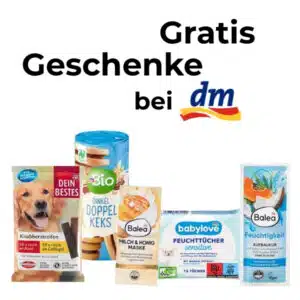 😍 Gratis 6 Produkte bei dm - Haarkur, Doppelkekse, Leckerli usw.