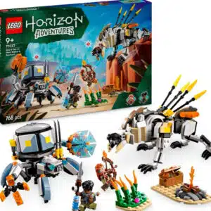 LEGO®Aloy und Varl vs. Panzerwanderer und Sägezahn Bauset für 29,99€(statt 35,90€)