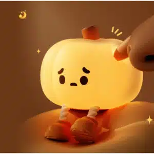 Süße Kürbis Nachttischlampe Kinder Brisun für 8,49€ (statt 9,99€)