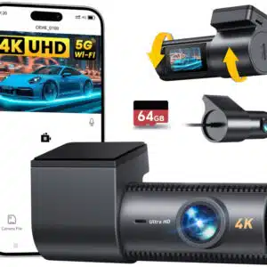 Dashcam Auto Vorne Hinten CIEVIE 4K&#043;1080P mit 64GB SD für 63,99€ (statt 79,99€)
