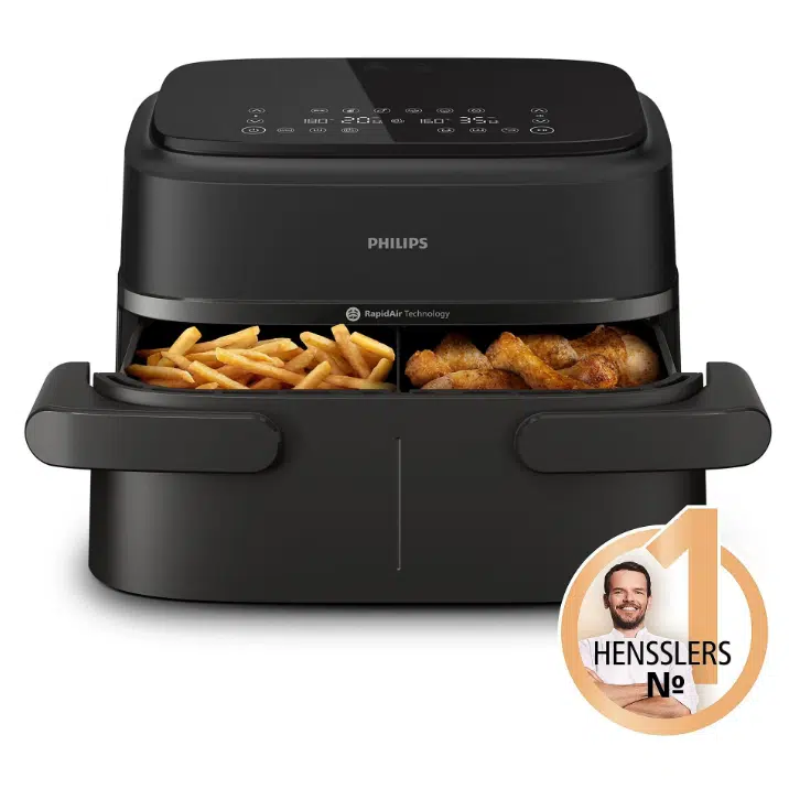 Thumbnail 🍟 PHILIPS NA150/00 Airfryer 1000 Series Flexible Basket 7.1L Kapazität Heißluftfritteuse für 100€ (statt 129€)
