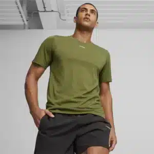 Puma Shirt FIT Triblend Ultrabre olive für 14,98€ (statt 21€)
