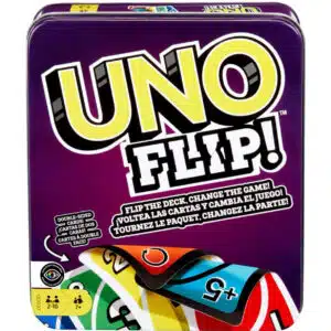 Mattel Games UNO Flip Kartenspiel in Metalldose für 9,99€(statt 17,09€)