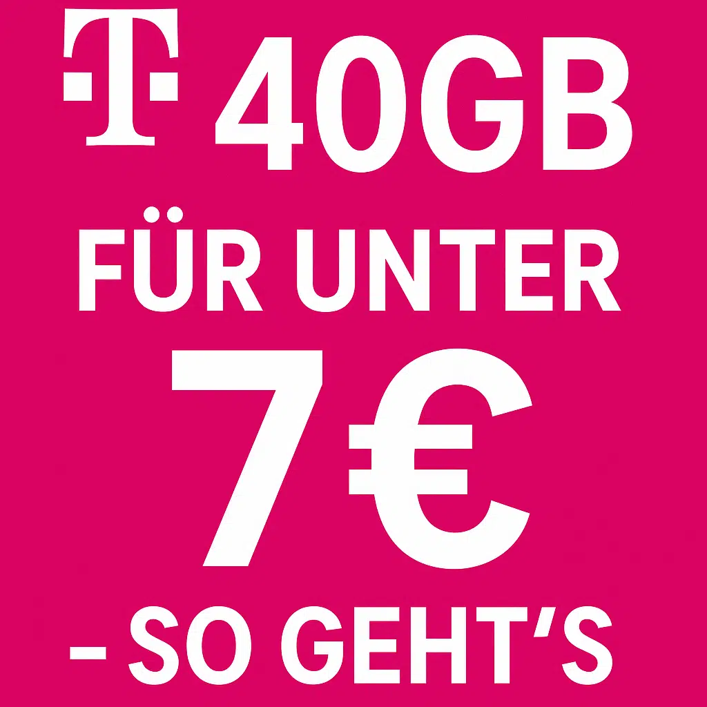 Thumbnail TRICK: 40GB 5G Telekom Allnet für effektiv unter 7€/Monat 😲 on top noch Xiaomi Smart Tower Fan 2 dazu