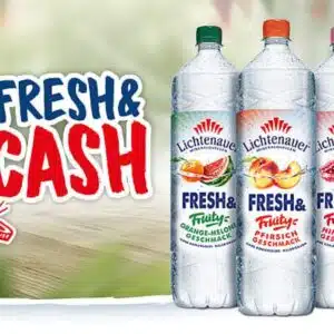 3 € Cashback auf den Kauf von Lichtenauer FRESH & Fruity