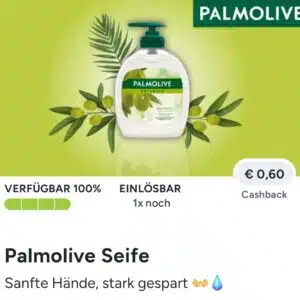 0,60€ Cashback auf Palmolive Seife🧼bei Marktguru