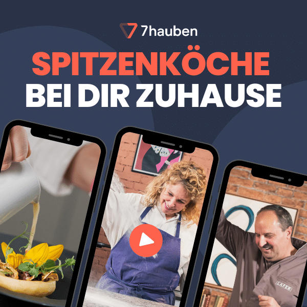 Thumbnail Exklusiver Kochkurs-Deal 🔥 7hauben Jahresabo für nur 49,90€ (Über 90 Koch-, Back &amp; Basic-Kurse von Profis)