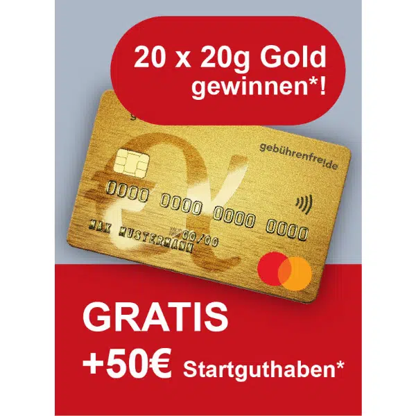 Thumbnail 50€ Startguthaben + 100% gebührenfreie Advanzia Mastercard Gold Jubiläumsaktion 🎉