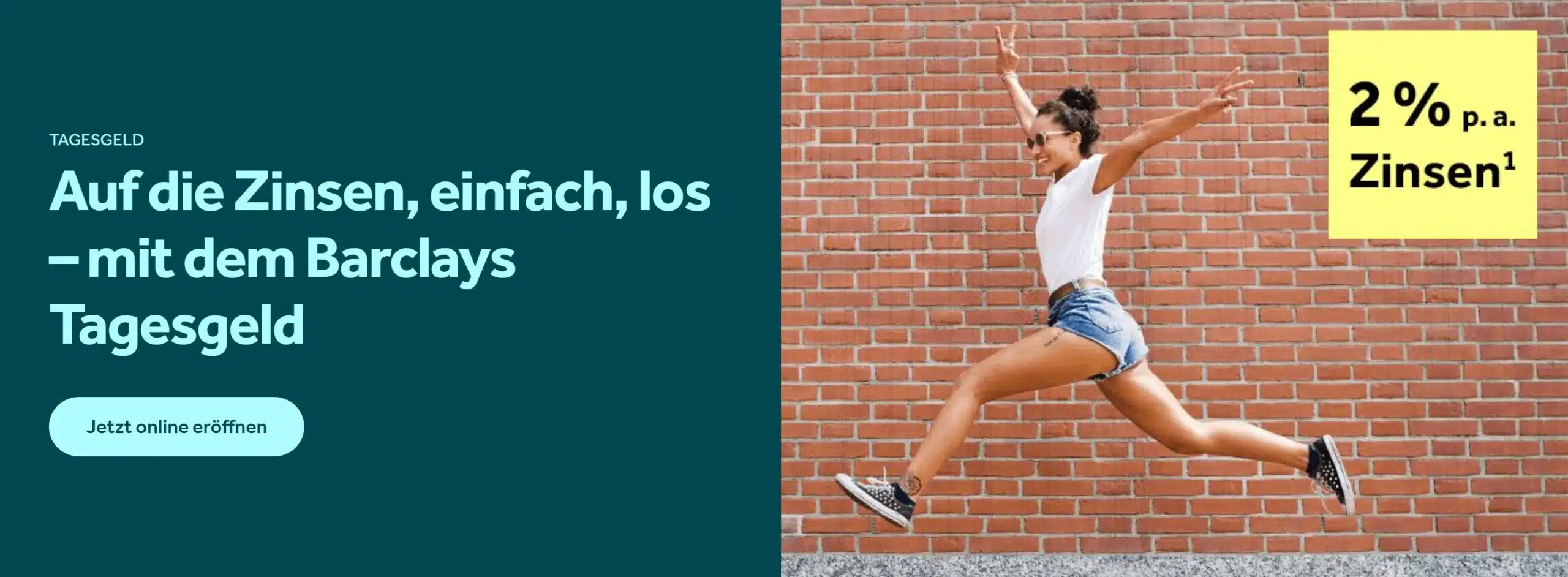Barclays Tagesgeldkonto mit 2% Zinsen