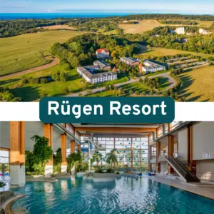 Thumbnail Rügen 4-Sterne-Hotel inkl. Halbpension 66€ p.P. - 3.500 m² SPLASH Erlebniswelt mit Bade-, Sauna- und Spielewelt