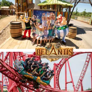 Thumbnail 🎢 Freizeitpark-Abenteuer: Eintrittskarte für BELANTIS inkl. 1 Nacht im Hotel für 79€