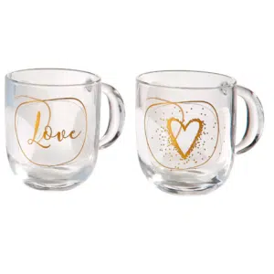 💕 Leonardo Tasse Love 400ml 2er Set für 10,75€ (statt 23€)