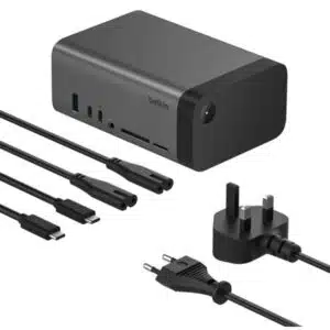 Belkin USB-C-11-in-1-Pro-GaN-Docking-Station für bis zu 3 Monitore (150 W) für 157,49€ statt 174,99€