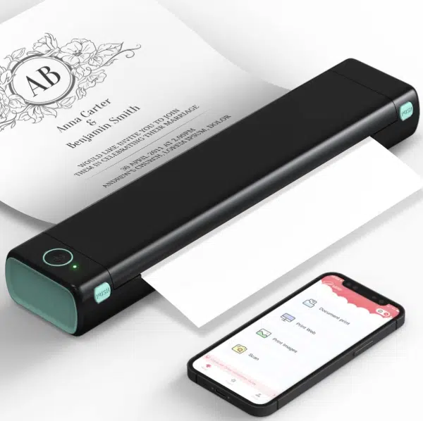 Thumbnail 😱 Super praktisch! 📄 Phomemo M08F Mobiler A4 Drucker für 99,99€