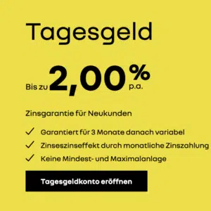 Renault Bank Tagesgeld: bis zu 2,00% p. a. für Neukunden 🤑 Festgeld: bis zu 2,30% p.a.