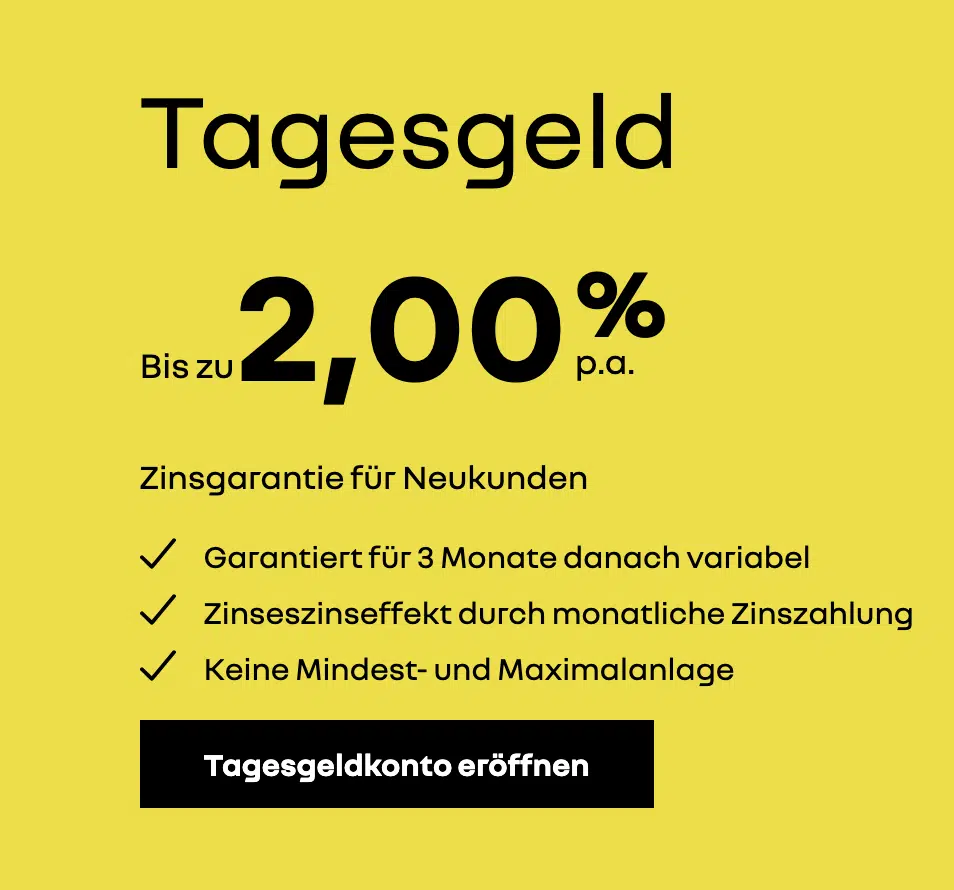 Thumbnail Renault Bank Tagesgeld: bis zu 2,00% p. a. für Neukunden 🤑 Festgeld: bis zu 2,30% p.a.