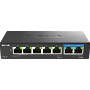 D-LINK DMS-107 7-Port Multi-Gigabit Unmanaged Desktop Switch 7 für 39€ (statt 59€)