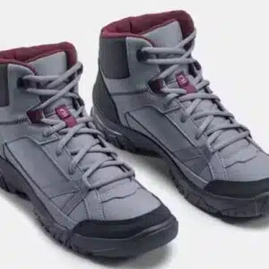 Decathlon : QUECHUA Wanderschuhe Damen - NH100 halbhoch in grau für 12,99€(statt 17,99€)