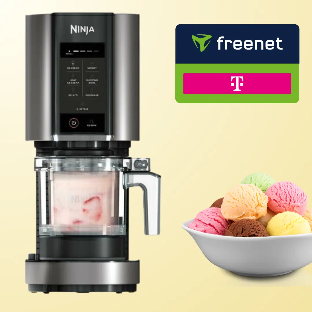 Thumbnail 🍨 Ninja Creami Eismaschine für 5€ + 35GB 5G LTE Telekom Allnet für mtl. 14,99€ + 150€ Wechselbonus