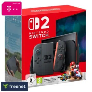 GRATIS Nintendo Switch 2 + Mario Kart World + 40GB 5G/LTE Telekom Allnet für 34,99€/Monat + 150€ Wechselbonus (freenet Telekom Allnet Flat)