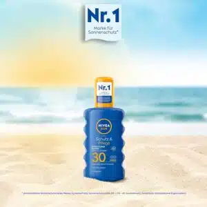 ☀️ NIVEA SUN Schutz & Pflege Sonnenspray LSF 30 (200ml) für 6,45€ (statt 9,95€)