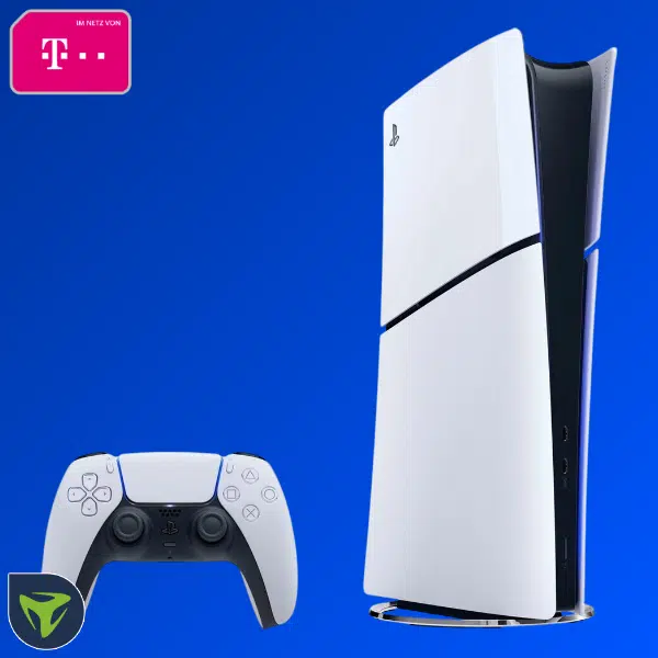 Thumbnail PlayStation 5 Slim Digital Edition für 1€ + 40GB 5G/LTE Telekom Allnet für 24,99€/Monat + 150€ Wechselbonus (freenet Telekom Allnet)
