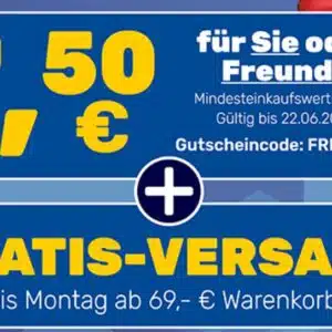 Pollin: 7,50€ Gutschein-Code ab MBW 29€; Gratis-Versand ab MBW 69€