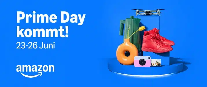 Prime Day kommt! Banner - 23. bis 26. Juni