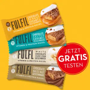 🏃 GRATIS: FULFIL Protein & Vitamin Riegel kostenlos testen