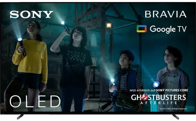 SONY BRAVIA XR-65A80L OLED TV (Flat, 65 Zoll / 164 cm, UHD 4K, SMART TV, Google TV)