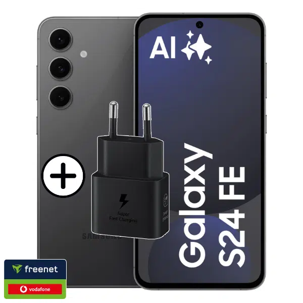 Thumbnail Eff. GRATIS: Samsung Galaxy S24 FE (128GB) für 1€ + 20GB 5G/LTE Allnet für 14,99€ + 50€ Wechselbonus + GRATIS Ladeadapter (freenet Vodafone Allnet Flat)