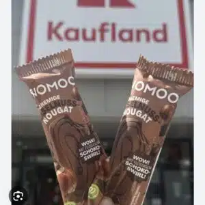 GzG - Haselnuss-Nougat NOMOO Stieleis in allen Kaufland-Filialen bundesweit