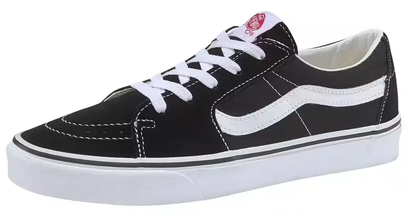Sneaker Vans SK8 Lowin Schwarz / Weiß