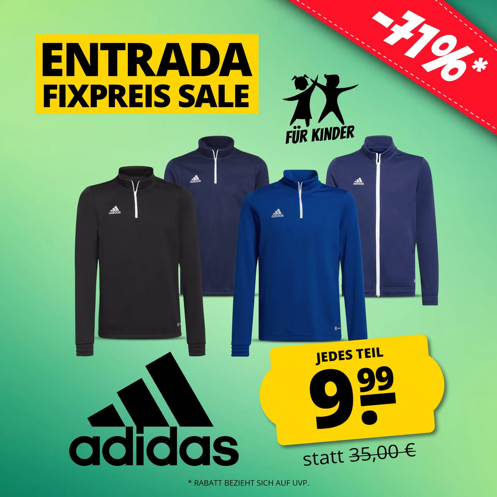 Thumbnail adidas Entrada Fixpreis-Sale für Kinder 🤩 jeder Artikel für nur 9,99€!