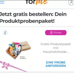 kostenlose ForMe Box