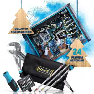 HAZET 24-teiliger Adventskalender 2024 für 39,70€(statt 94,90€)