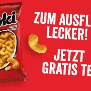 Smoki (Erdnussflips) gratis testen