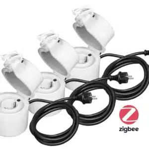 3x Ledvance SMART&#043; schaltbare Outdoor-Steckdose in weiß für 15,89€(statt 50,91€)