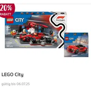 20% auf Lego City mit der Rossmann App