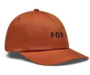 Fox Wordmark Adjustable Kappe cognac &#043; schwarz