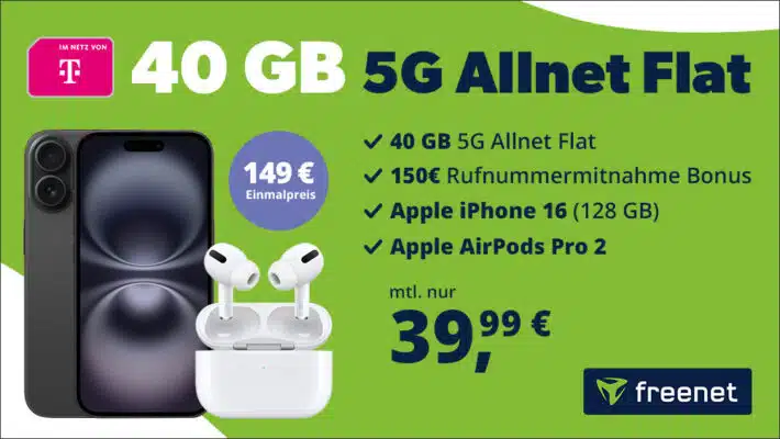 iPhone 16 Handytarif