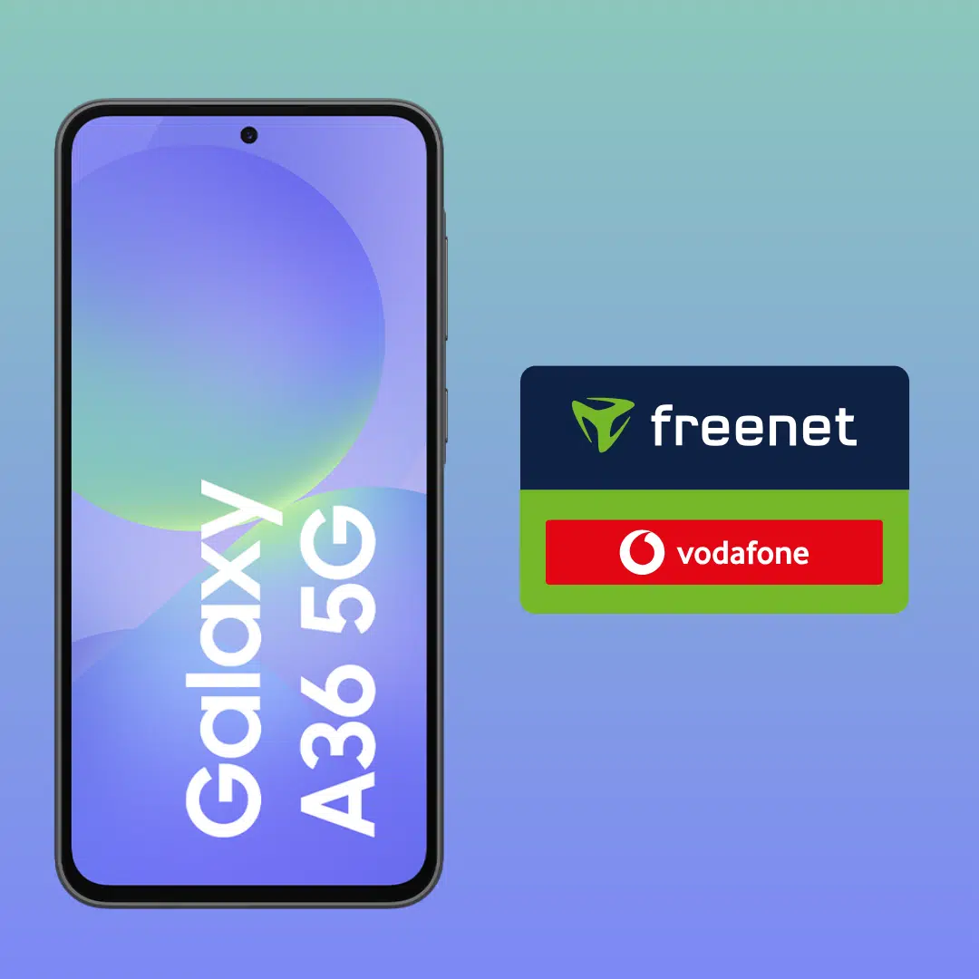 Thumbnail Samsung Galaxy A36 5G (256GB) für 29€ + 30GB 5G/LTE Allnet für 19,99€/Monat (Vodafone Netz)