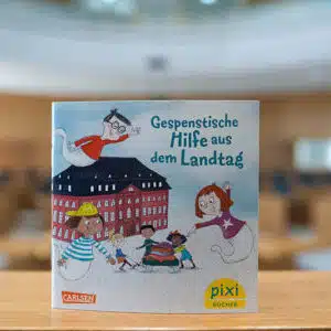 Gespenstische Hilfe aus dem Landtag - Pixibuch nur für Rheinland-Pfalz