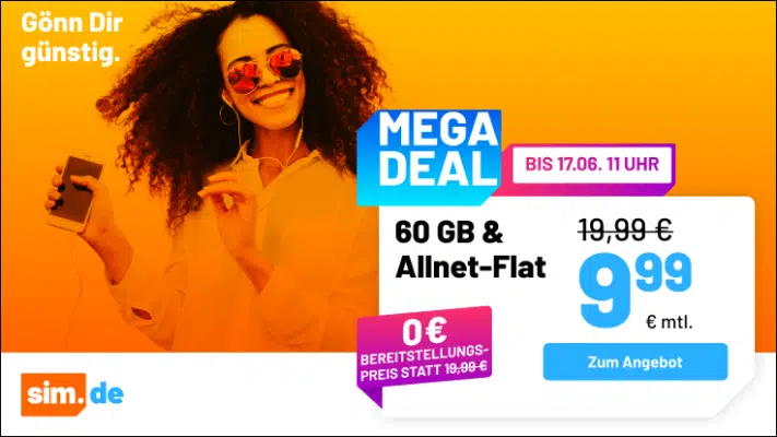 sim.de Allnet Flat