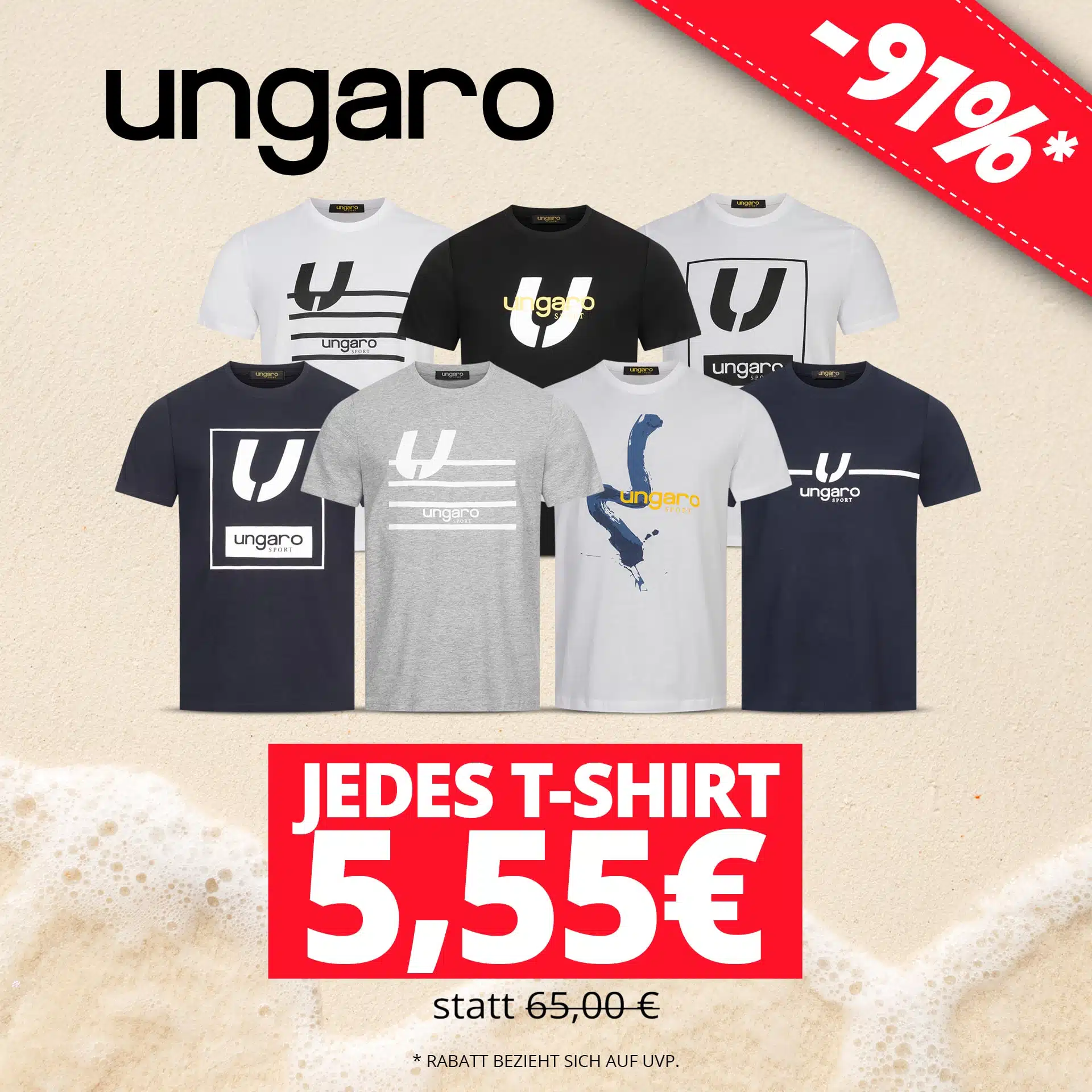 Thumbnail 🤩 Nur 5,55€! 👕 ungaro T-Shirts zum Schnäppchenpreis