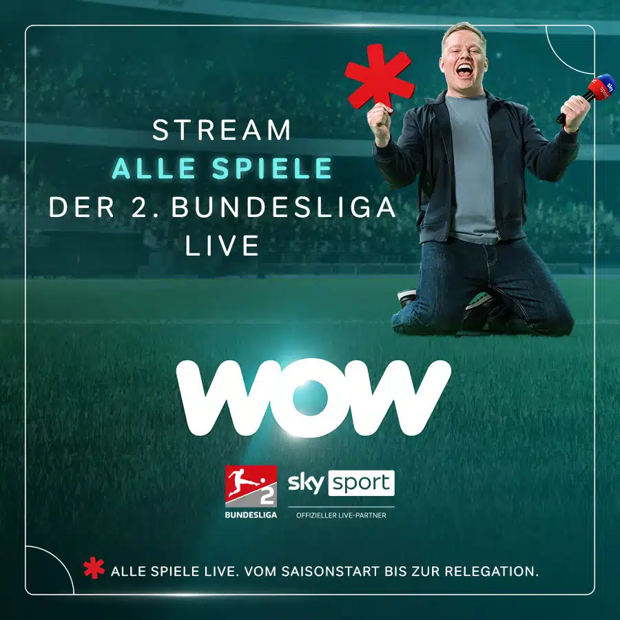 Thumbnail Saisonstart-Kracher: Alle Ligen, alle Spiele – DAZN + WOW + waipu.tv im Kombi-Deal sichern 🔥 1. &amp; 2. Bundesliga + Champions League zum Bestpreis!