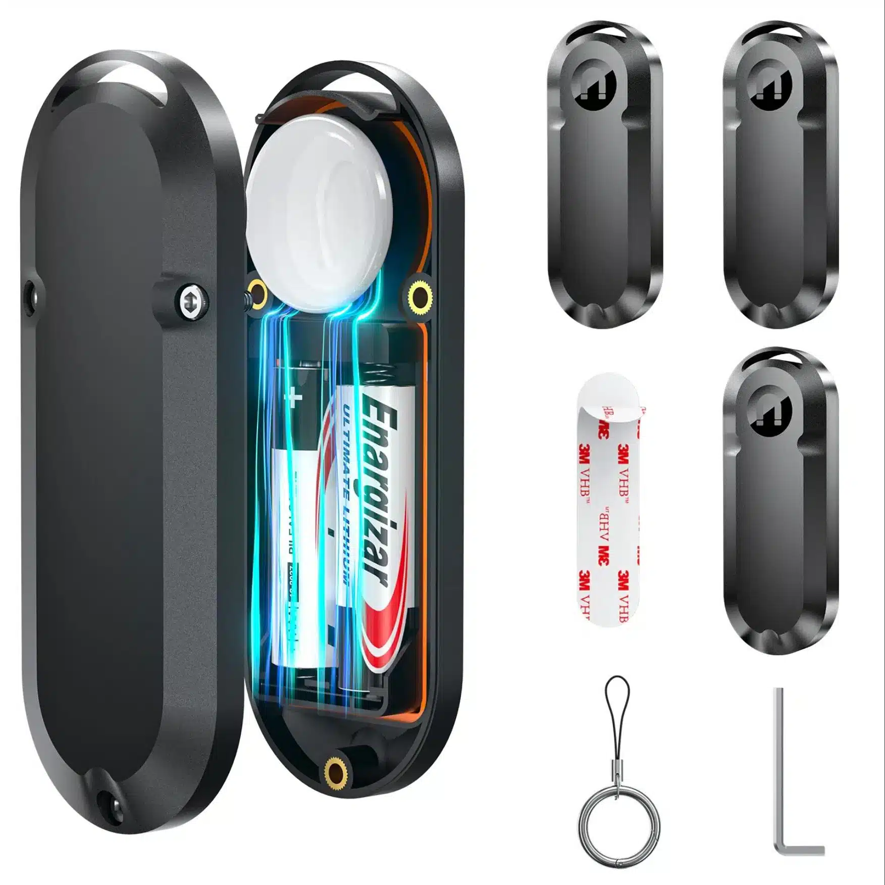 Thumbnail AirTag: Nie wieder Batterie wechseln mit dem AirTag-Batterie-Erweiterungsgehäuse