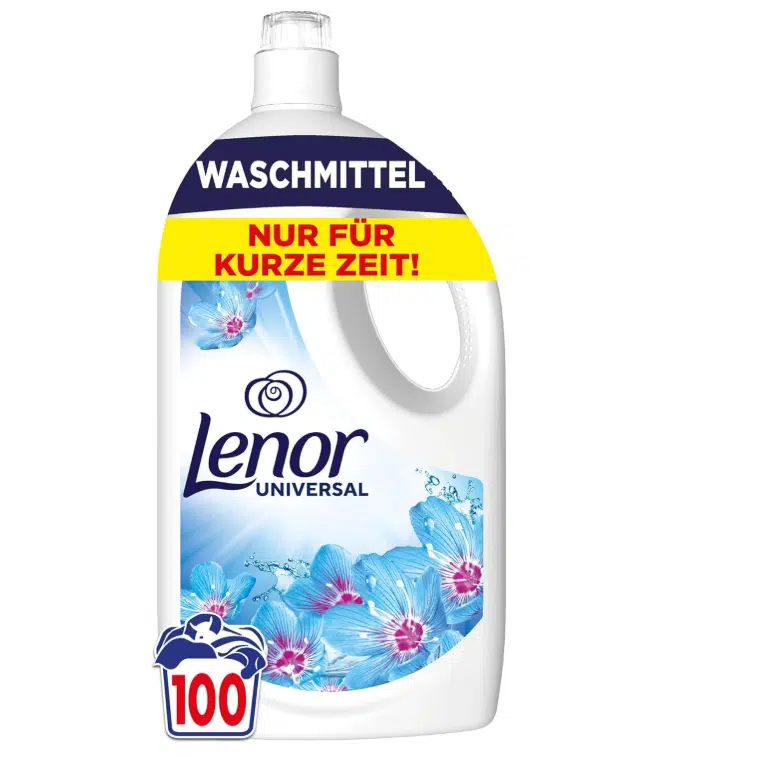 Thumbnail 🧺 Lenor Waschmittel Universal flüssig Aprilfrisch 100 Wl für 16,10€ (statt 19,95€)